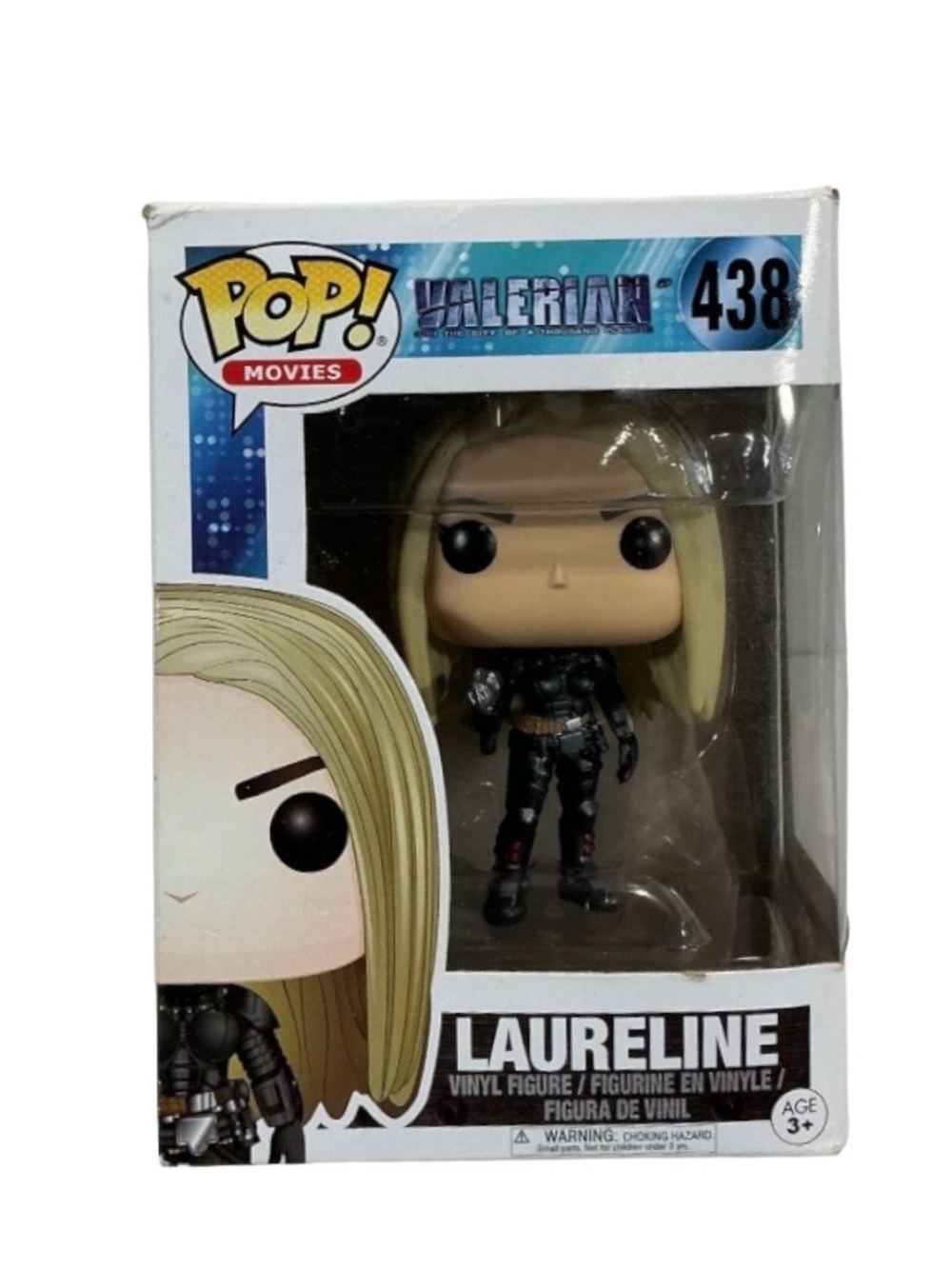 Funko Pop Movies Valerian Laureline Vinyl Figure! #438